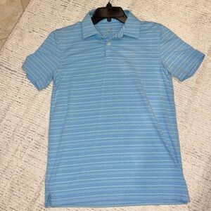 Southern Tide stripe short sleeve polo shirt
